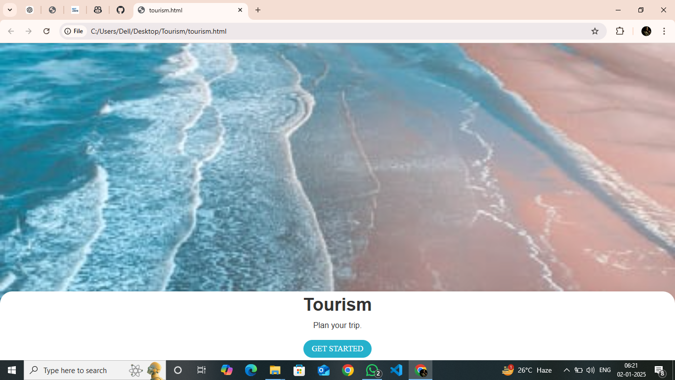 Tourism Website